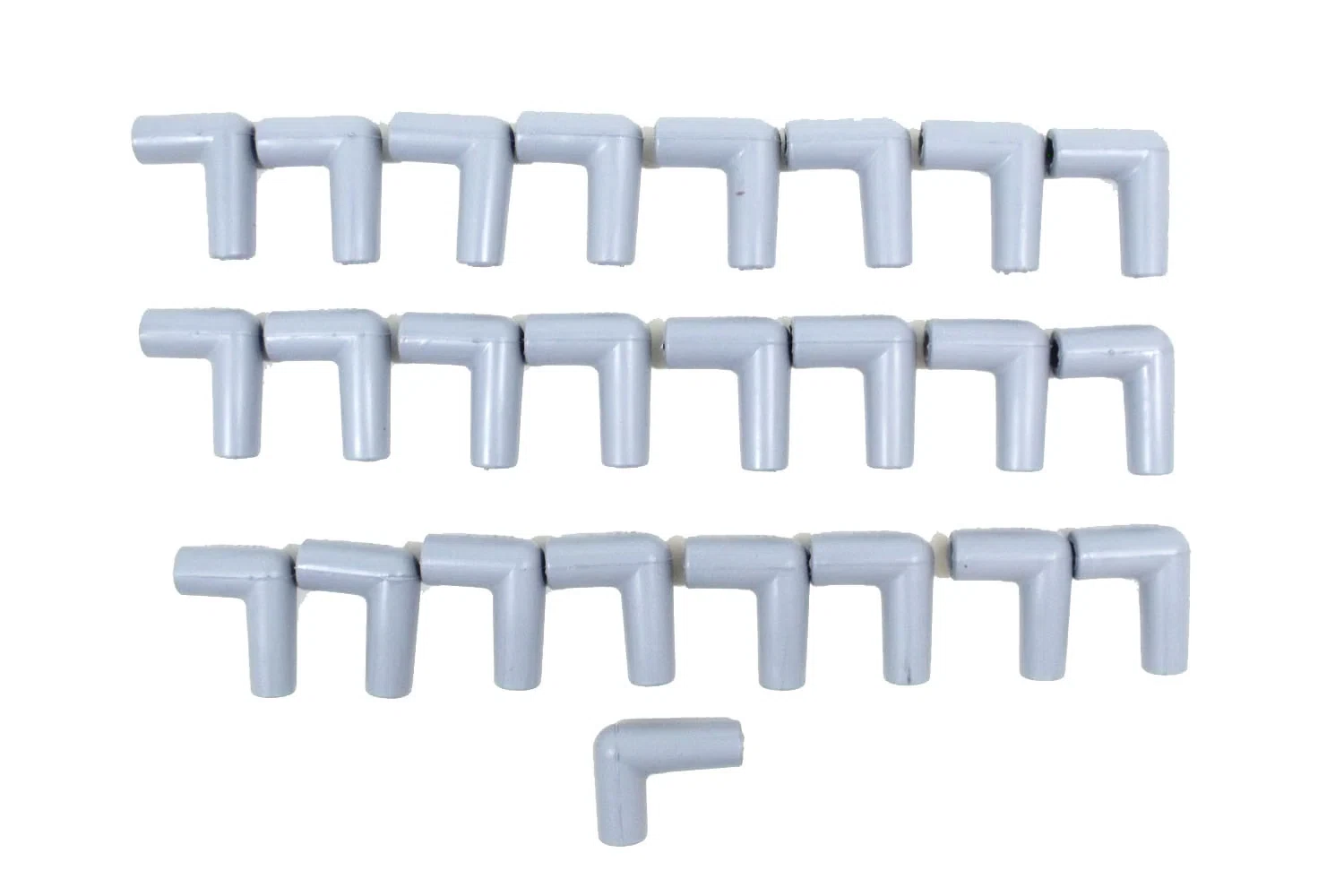 Spark Plug Wire Connector 7 - 10.4mm 90_ 25 Gray 46181